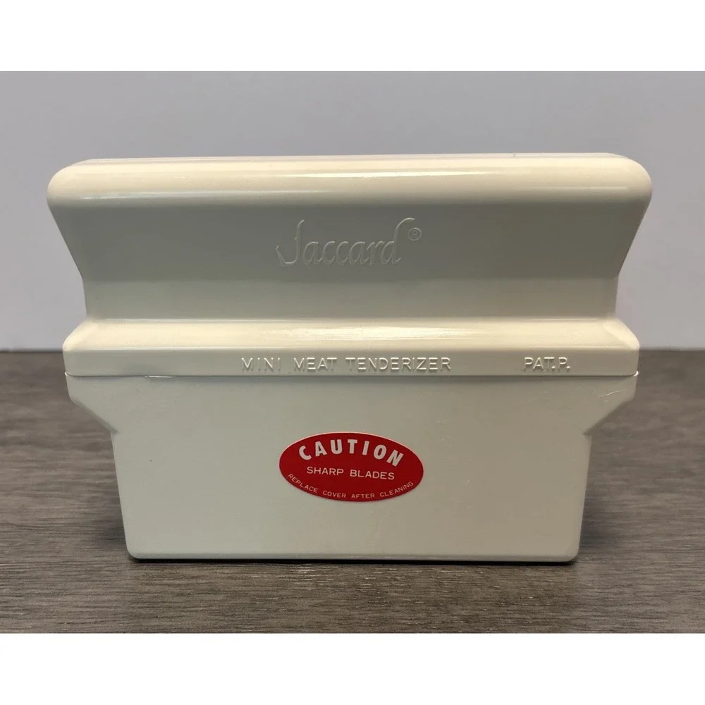 Jaccard Supertendermatic 16‎ Blade Meat Tenderizer, White